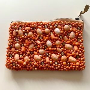 Anthropologie embellished clutch